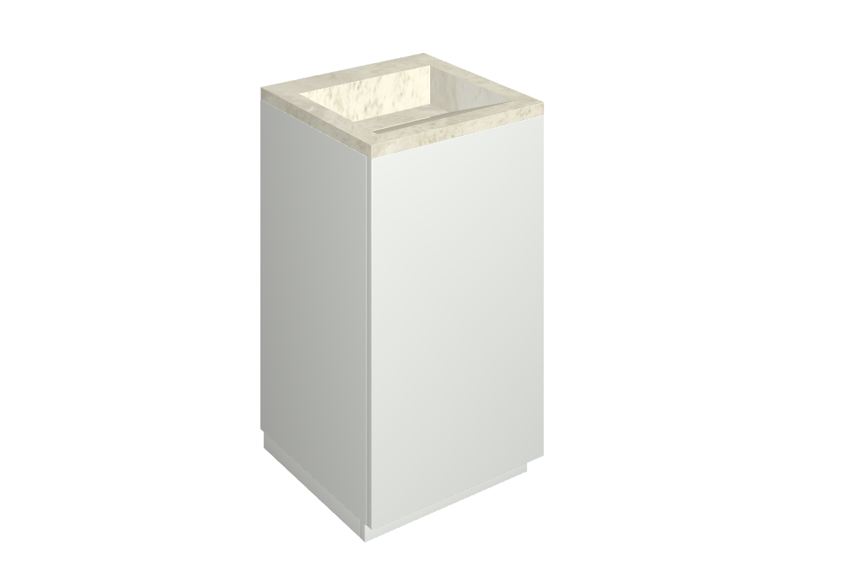 Cube Air Washbasin 50 White